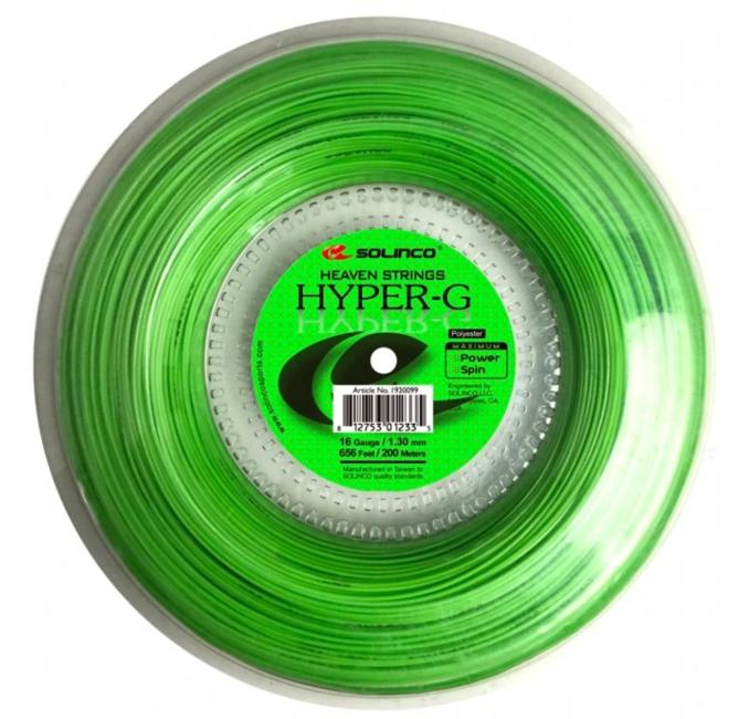 Solinco Hyper-G Saitenrolle 200m-Grün